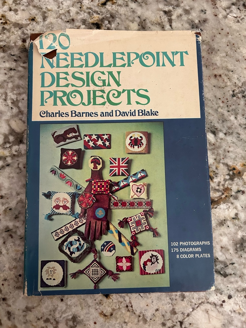 Vintage 1974 — 
120 Needlepoint Design Projects.